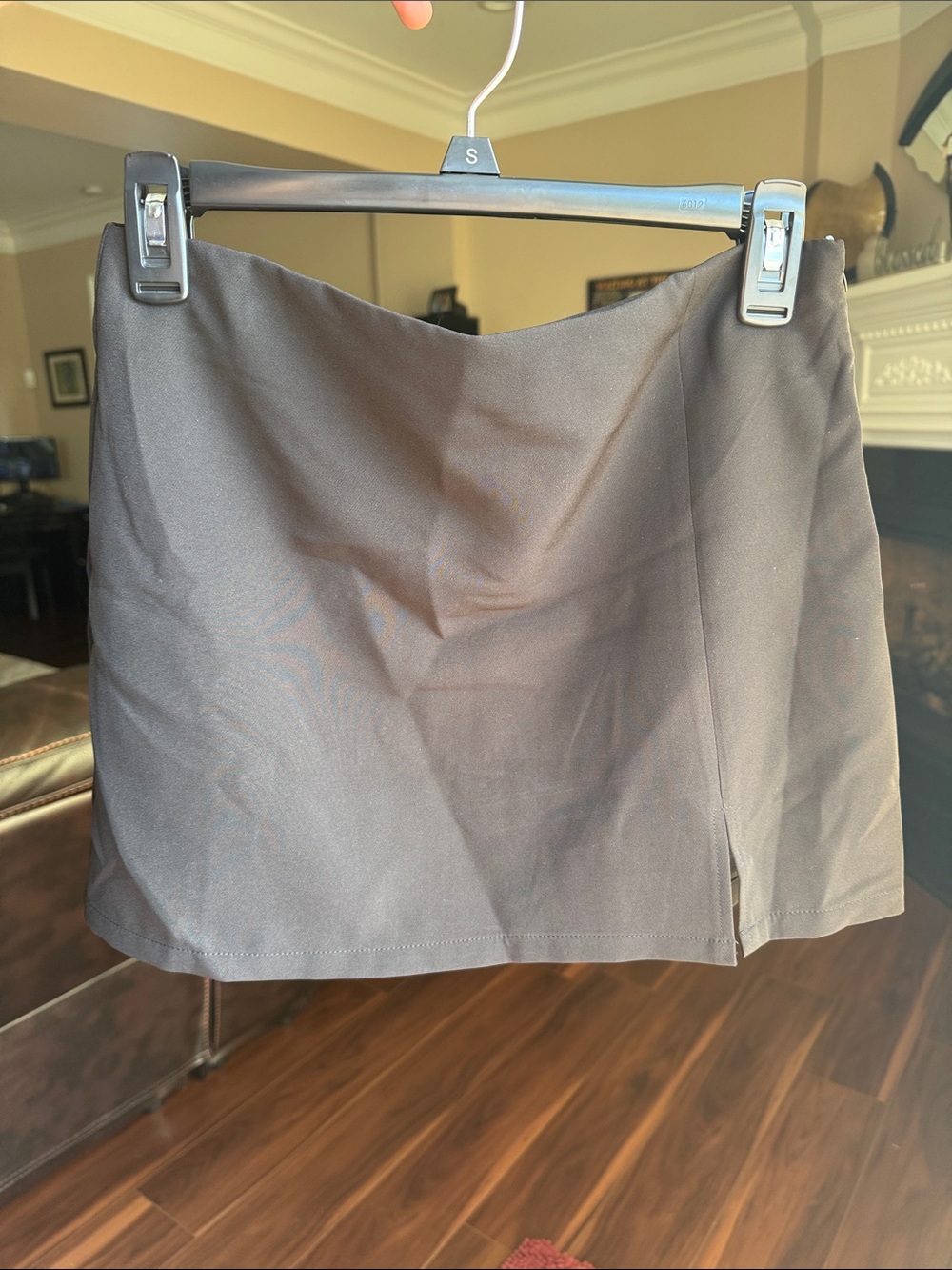 Song of Style Black Mini Skort